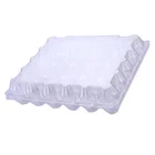 Pvc Egg Tray Egg Plastic Trays Manufacturer 30 Holes PVC PET Transparent Rectangular Plastic Blister Egg Tray
