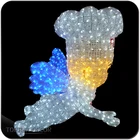 Wing Toprex White Lighted Christmas Acrylic Angel Wing