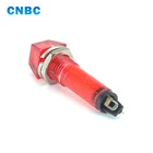 Hot Selling Factory 7mm Mounting Hole Size Plastic Red Yellow 12v 24v 220v Led Indictaor Light With Pins