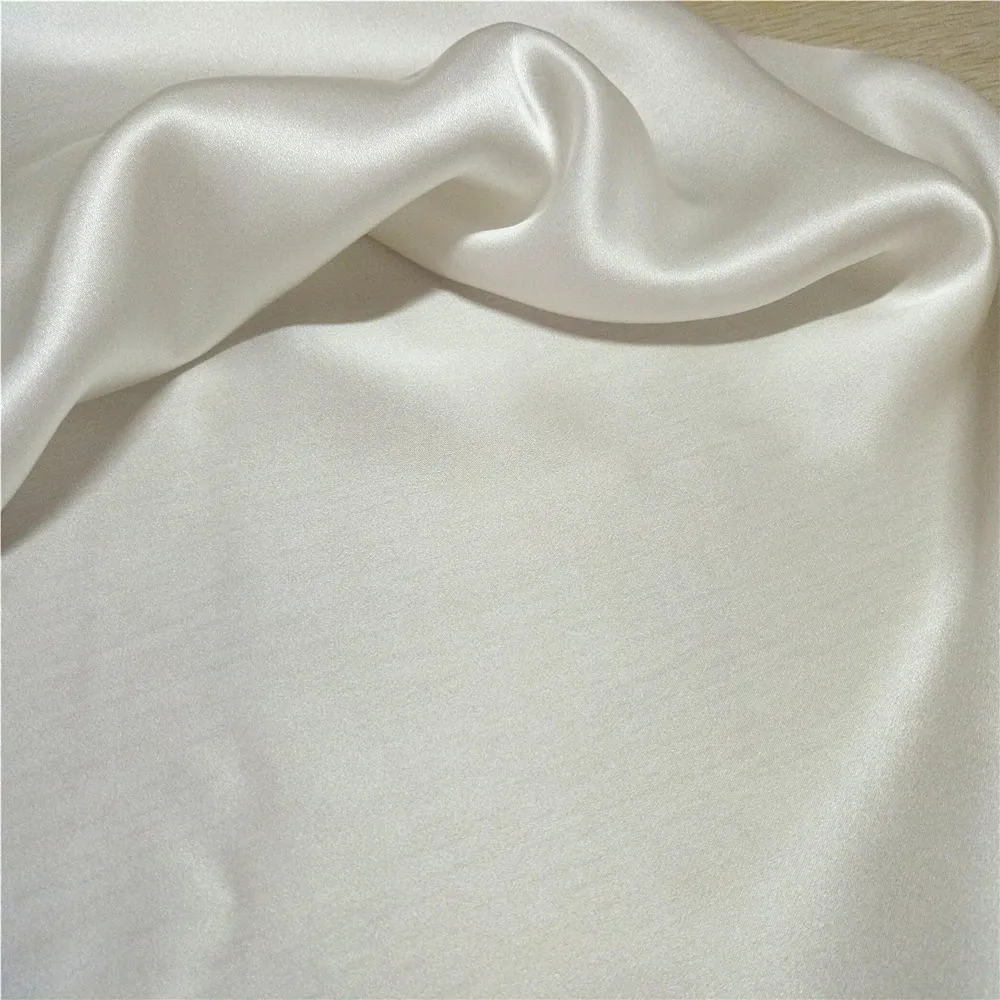 الجملة اللون الأبيض 100 نقية قماش من الستان الحريري على الطباعة أو الصباغة Buy ساتان حرير أقمشة ساتان حرير قماش حرير للبيع بالجملة Product On Alibaba Com