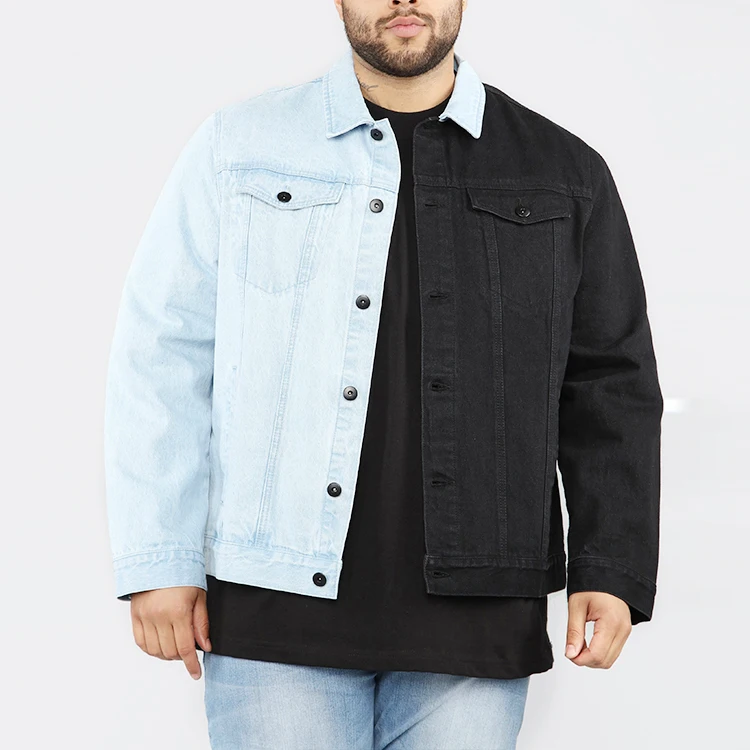 2 tone jean jacket