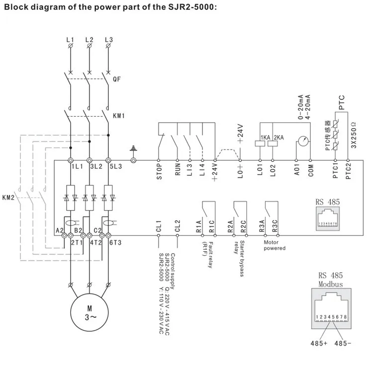 Sanyu High Performance 380v 15 500kw Soft Starter For Motor Start