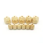 20 Mm Bead Wooden Beads Hexagon Wood Beads China Factory Price 20 X 30 Mm Custom Natural Unfinished Geometric Wood Bead Wooden Hexagon Beads
