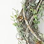 Wreath Door New Arrivals Natural Material Gift And Craft Holiday Decorative Door Rattan Xmas Wreath
