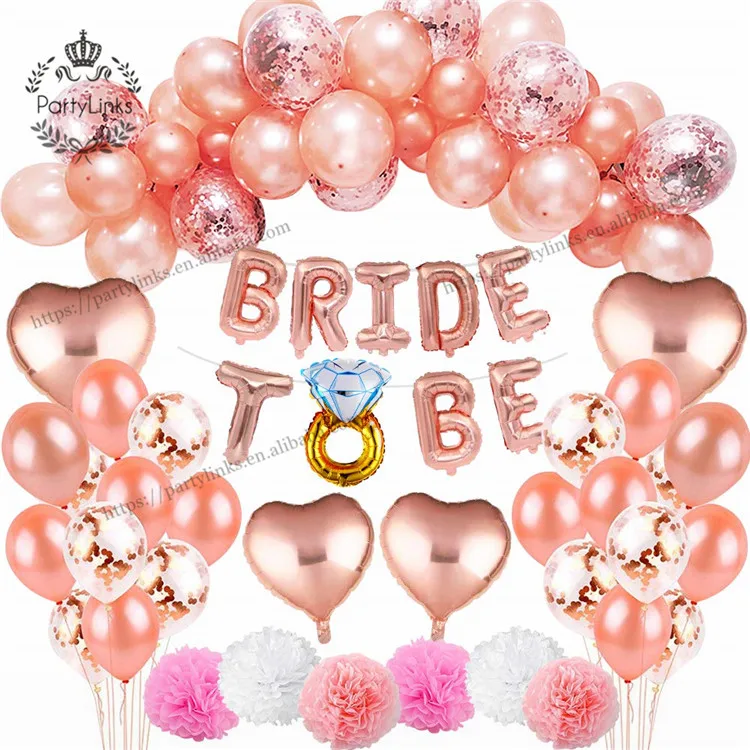 Bachelorette Party Supplies Bride to Be Bride Bridal Shower Wedding Decorations 