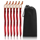 Tent Stakes Stake Tent Stakes 7001 Aluminum Screw Tent Stakes / Metal Ground Stake