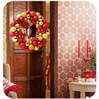 Christmas Ornaments Ornament Ball Hot Sale Golden Christmas Ball Wreath Ornaments For Decor
