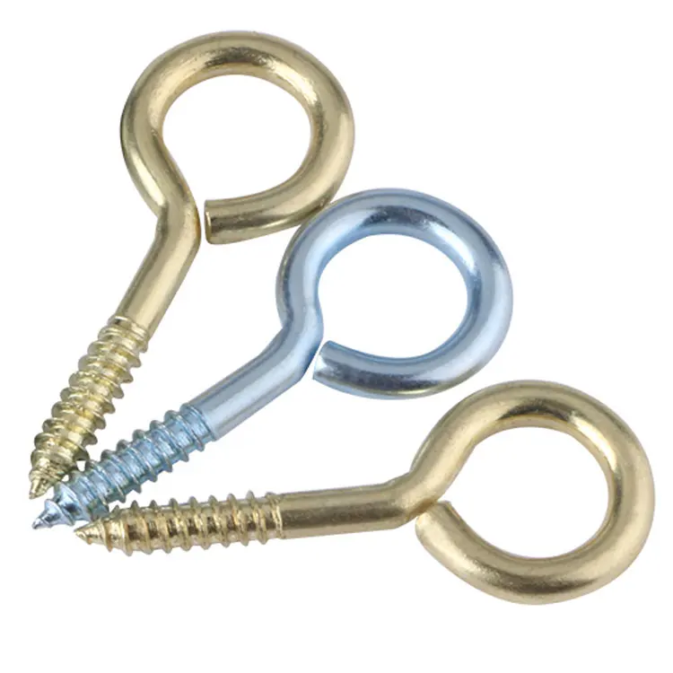 Stainless Steel Eye Screw Hook Woodscrew Cup Hook With Different Sizes