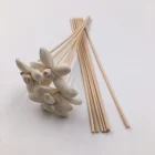 Stick Reed Diffuser Sticks Mescente Wholesale Long 3mm Thick Single Black Fiber Reed Diffuser Stick Rattan With Flower