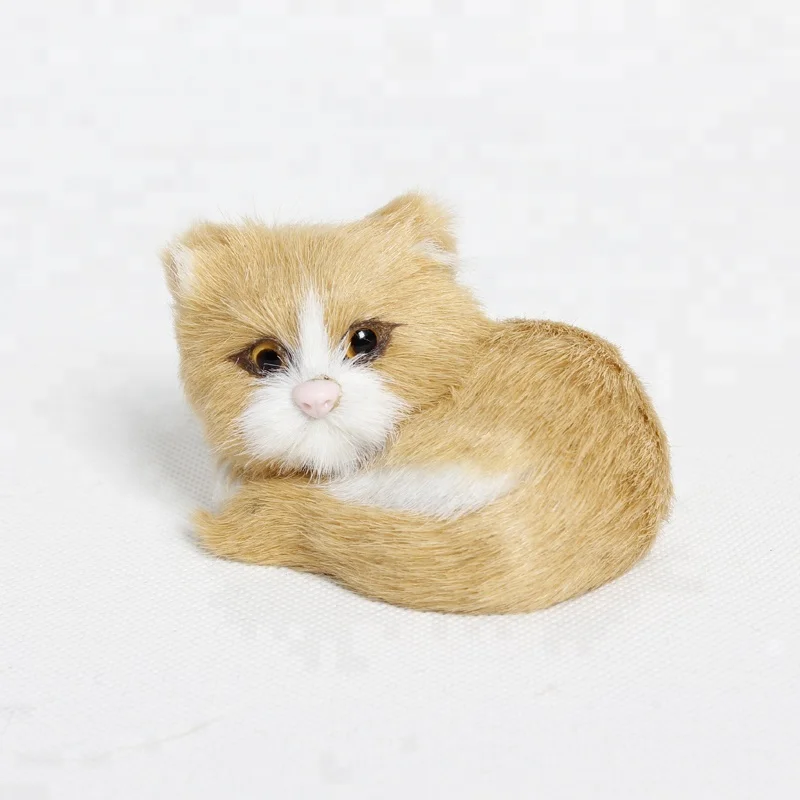 cute kitten plush toy