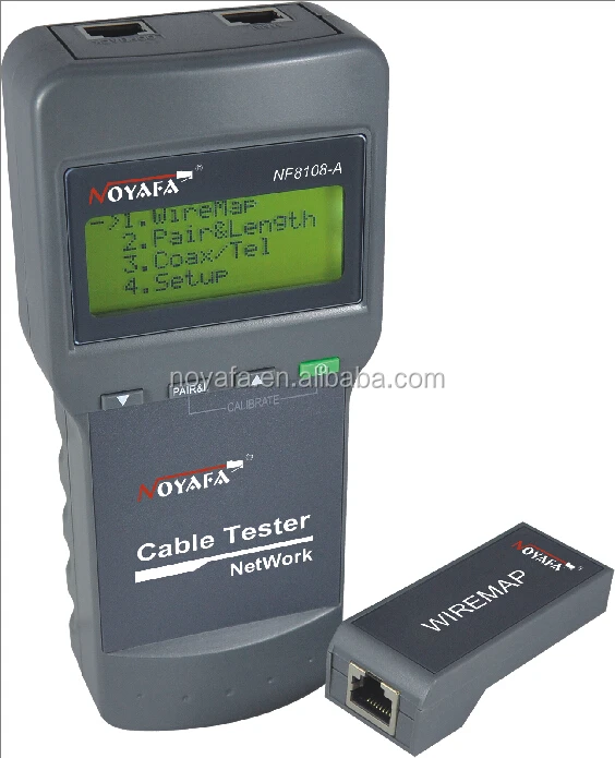 CAT5 RJ45 Network Cable Tester Meter Length SC8108 network tester cable tester 