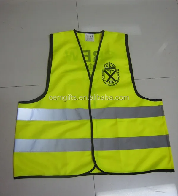 Custom Logo Traffic High lighter Visibility Safety Reflective Vest