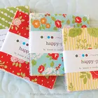 100% Cotton 100 Poplin Printed 100% Cotton Charm Pack Patchwork Fabric 100 Cotton Fabric Custom