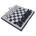Chess Set Chess High Quality 29cm Travelling Magnetic Chess And Checkers Set
