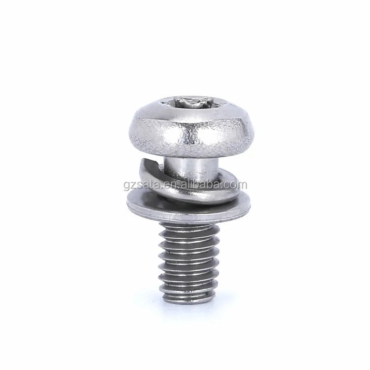 6-lobe Pan Head Sems Screws