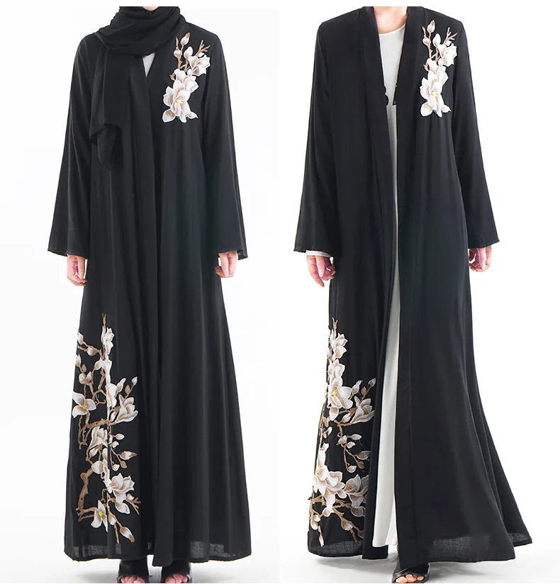 abaya hand embroidery new designs