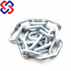 Steel Chain Electro Galvanized Smooth Welding Ordinary Mild Steel Link Chain