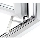 Casement Hinge 3H INC Factory Price Casement Window Square Groove Friction Stay Hinge-PHRZ12-430