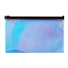 Pvc Zip Bags Bag Pvc Packaging Bags Wholesale Holographic PVC Slider Zip Lock Bags PVC Cosmetic Packaging Bag