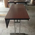 China Manufacturer Hotel Furniture Melamine Rectangle Meeting Table Hotel Table