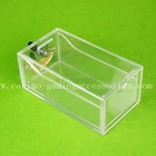 High Quality Gaming 8 Deck Acrylic Poker Discard Holder With Locks