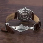 Crystal Custom Dial 5ATM Sapphire Crystal Glass Watch Automatic