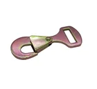 Hook Tie Snap Hook DL083501 1.5 Inch 6600lbs Heavy Duty Cargo Ratchet Straps Snap Hook With Latch For Tie Down Webbing