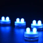 Colors Wedding 11 Colors Available Waterproof Tealight Battery Operated Submersible LED Ice Cubes Decorative Lights For Wedding Party Events