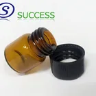 Small Bottle Cap Small Bottle 1ml Small Glass Container 1ml Glass Sample Bottle With Screw Cap