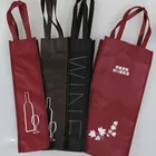 Gift Bag Folding Bag Customized Color Folding Non Woven Wine Gift Bag
