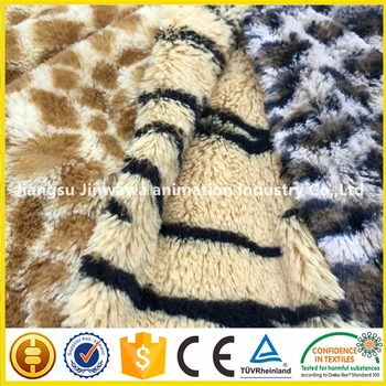 plush Fleece Super Soft fur real tiger stripes bright color pattern design adult blanket