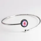 Flower Bangle Bracelet Bangles New Style Real Flower Resin Bangle Resin Flower Bracelet Handmade Jewelry For Women