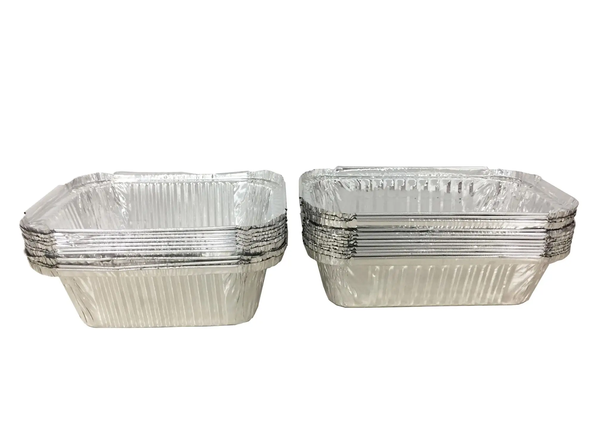 product tia ca49 non toxic 7 inch square box aluminium microwaveable food container foil containers with transparent lids-6