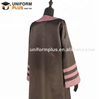 Graduation Gown Graduation Graduation Gown Arab Woman University Long Pink Graduation Robe And Gown