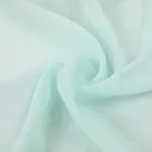 Saree 100% Polyester White Crinkle Chiffon Pleated Saree Voile Fabric