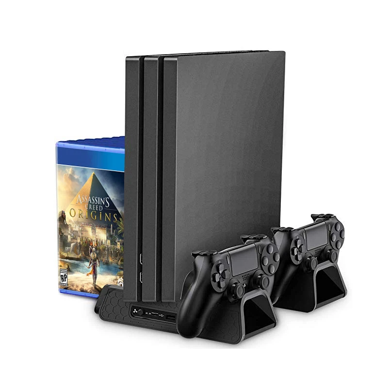 Vertical Stand Dual Controller Charger Charging Station For Sony Playstation 4 For Ps4 For Ps4 Slim Cooling Fan - Buy For Ps4 Slim Fan,For Cooling Fan,Cooling Fan Product on Alibaba.com