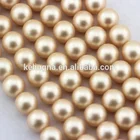 Shell Beads For Jewelry Matte Beads Nice Matte Rose Color #217 Shell Pearl Loose Beads For Jewelry Making
