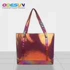 Bag Shopper Bag 2019 Hot Sale Golden Holographic Shopper Tote Bag