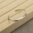 Bracelet Custom Engraved Inspirational Mantra Stainless Steel Cuff Bracelet