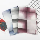 2019 Spring/summer Woven Young Girls Solid Linen Thin Scarf