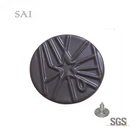 Style Button Metal Custom Grey Line Metal Jeans Button Style