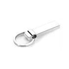 Cheapest Memory Usb Disk Cheapest Keyring Waterproof Metal Usb Flash Pendrive Silver Memory Disk Drive