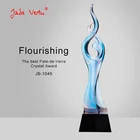 Art Craft Folk Art Crystal Craft Fire Women Shape Crystal Trophy Dance For Ceremony