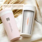2020 Wholesale Custom Color And Logo Office Double-layer Water Cup