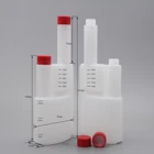 Oil Bottle Bottles 250ml 2 Neck Plastic Oil Meter Bottle Engine Oil Bottles