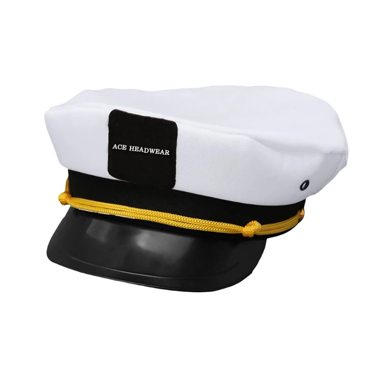 blank captain hat