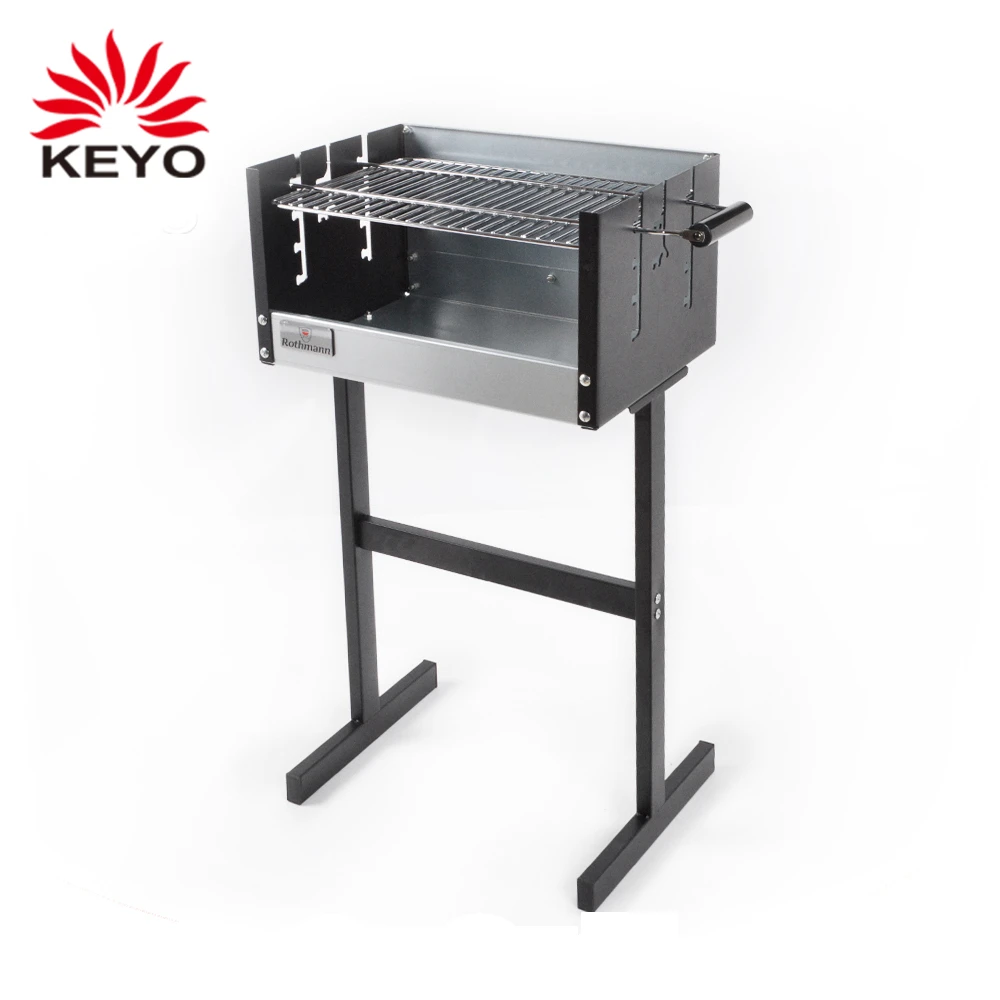 Eekhoorn tieners George Hanbury Camping Used Barbeque Rectangle Barbecue Grill Adjustable Cooking Height  Square Charcoal Bbq Grill With Windshield - Buy Bbq Grill,Charcoal Bbq Grill,Camping  Used Barbeque Grill Product on Alibaba.com