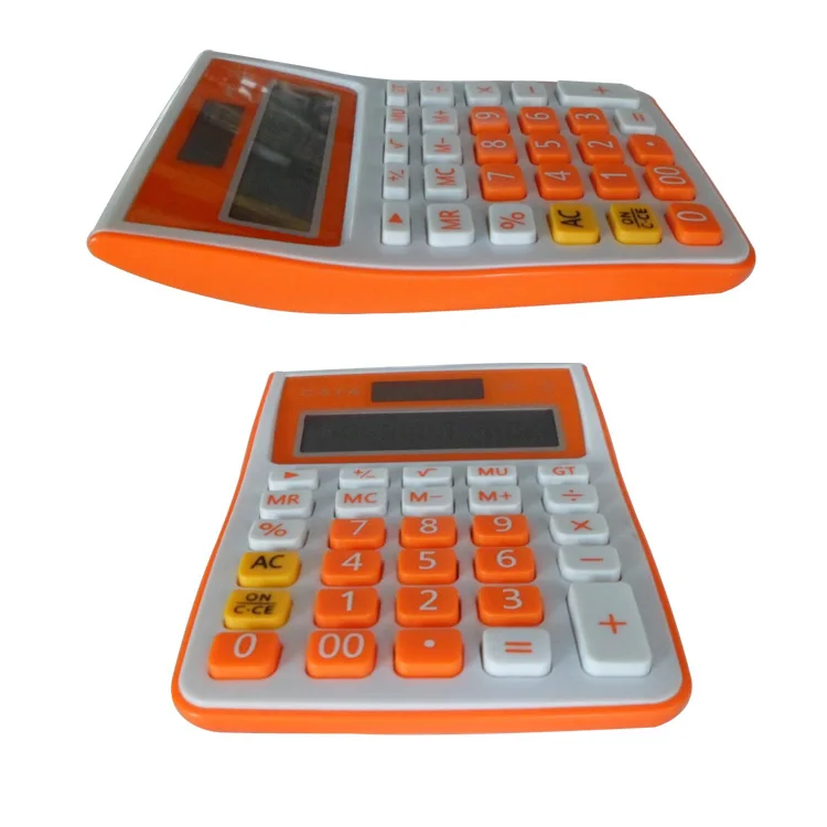 办公会计日本 12 位电子桌面计算器