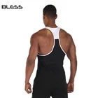 100% 2018 Custom 100% Cotton Wholesale Men Fitness Plain Gym Tank Tops