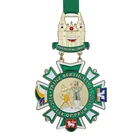 Military Coin Military Coin Design Military Silver Color Run Coin Combined Wing Medal